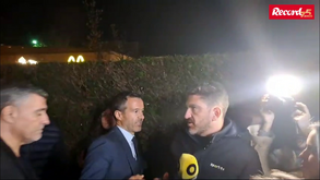 O momento em que Jorge Mendes chegou ao velório de Pinto da Costa