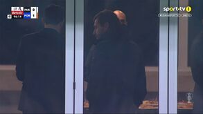 Garrafa de água atirada a André Villas-Boas no Estádio Algarve