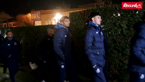 O momento em que a equipa B do FC Porto chegou ao velório de Pinto da Costa