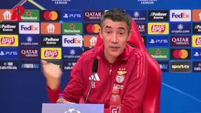 Sismo apanhou Bruno Lage desprevenido: «Até disse 'temos de mandar arranjar aquela porta de vidro'...»