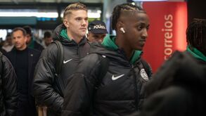 Sporting viaja à tarde após treino