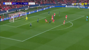 Trubin nem se mexeu: o segundo golo do Monaco na Luz