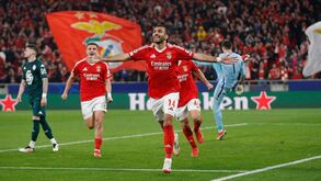 As notas dos jogadores do Benfica diante do Monaco: toques de classe abafam tremedeira