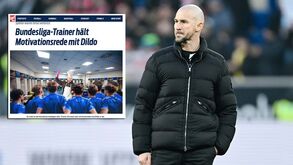 A surreal palestra do treinador do Hoffenheim: «Têm de ser tão duros como este dildo!»