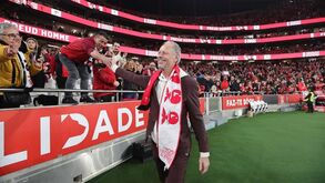 Michel Preud'homme homenageado na Luz: «Benfiquista uma vez, benfiquista para sempre»