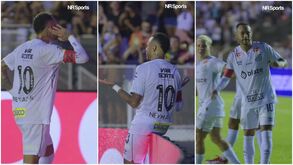 Neymar 'cala' adeptos rivais com golo de canto de direto: «Provoquem-me que eu gosto...»