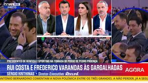 Sérgio Krithinas e as gargalhadas dos presidentes de Benfica e Sporting: «Gostava de saber se isto acontecia depois das palavras de Varandas»