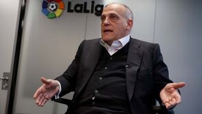 Tebas responde a Ancelotti: «Carlo, é uma pena que te usem para isto...»