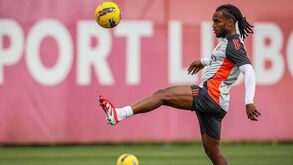 Renato Sanches já treina com bola: «Boa energia esta semana»