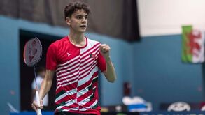 Tiago Berenguer é número um europeu e 11.º mundial de juniores no badminton