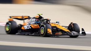 Lando Norris acaba primeiro dia de testes na frente