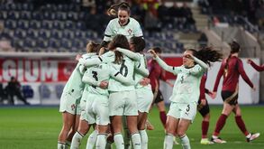 Portugal vence na Bélgica e alcança primeira vitória na presente edição da Liga das Nações feminina