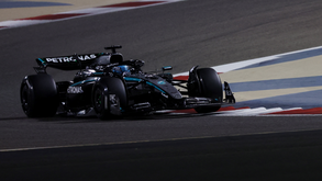 George Russell foi o mais rápido no último dia de testes de pré-temporada no Bahrain