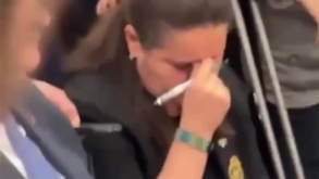 Uma imagem que diz tudo: a reação da embaixadora da Ucrânia nos EUA à discussão entre Trump e Zelensky