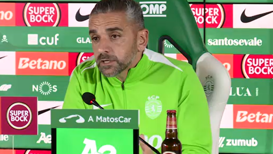 Treinador do Sporting explica saída do inglês
