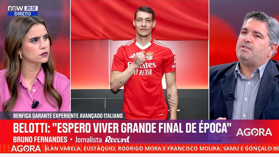 Diretor de Record em declarações no programa 'Record na Hora' no Now