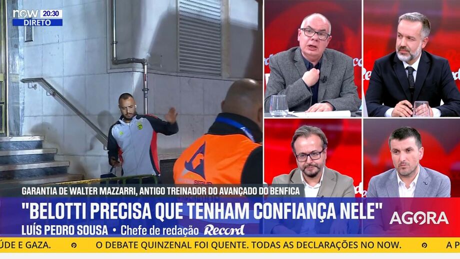 Chefe de redação de Record em declarações no programa 'Record na Hora' no Now