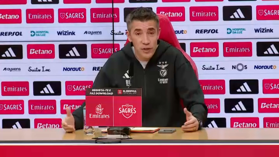 Treinador do Benfica foi convidado a comentar o duelo desta noite entre FC Porto e Sporting, no Dragão