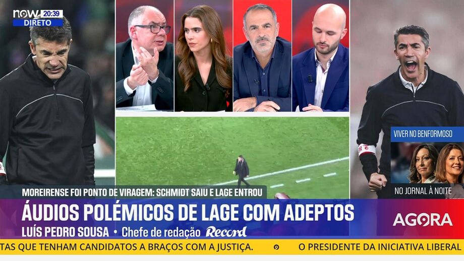 Chefe de redação de Record em declarações no programa 'Record na Hora' no Now