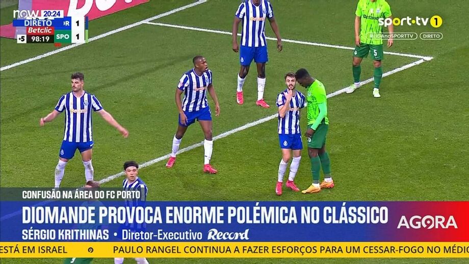 Diretor Executivo do Record analisou expulsão de Diomande no clássicov