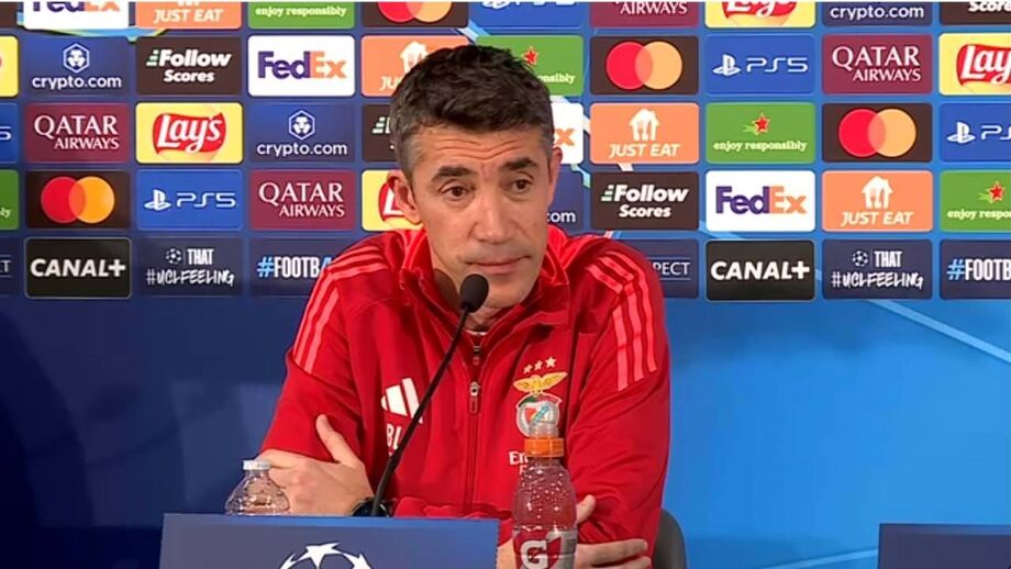 Treinador do Benfica na antevisão do jogo com o Monaco