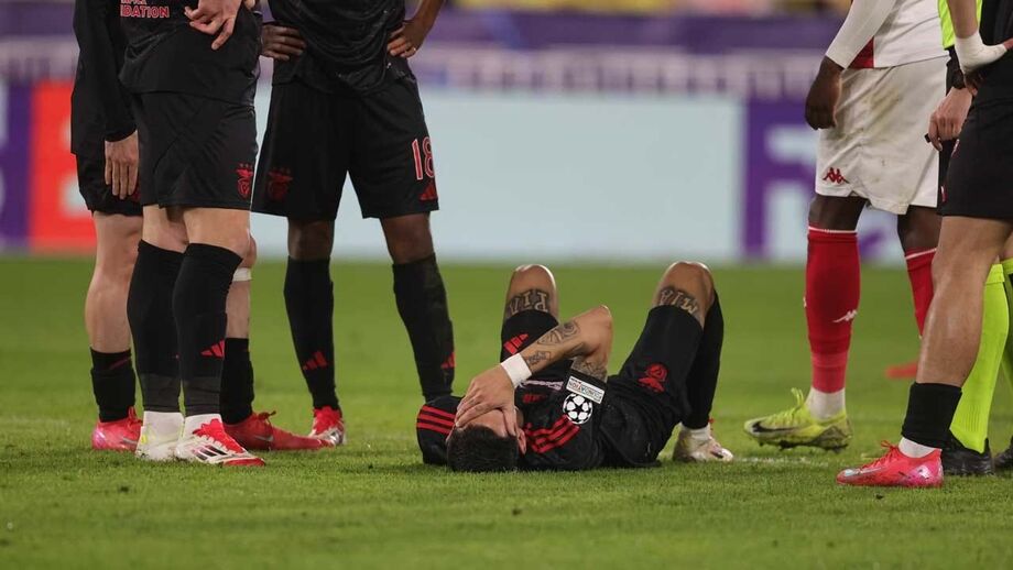 Treinador do Benfica não esclareceu gravidade dos problemas físicos dos jogadores