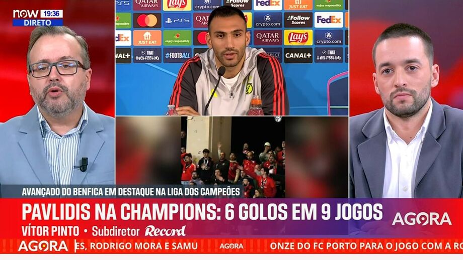 Subdiretor do Record analisou momento do avançado dos encarnados