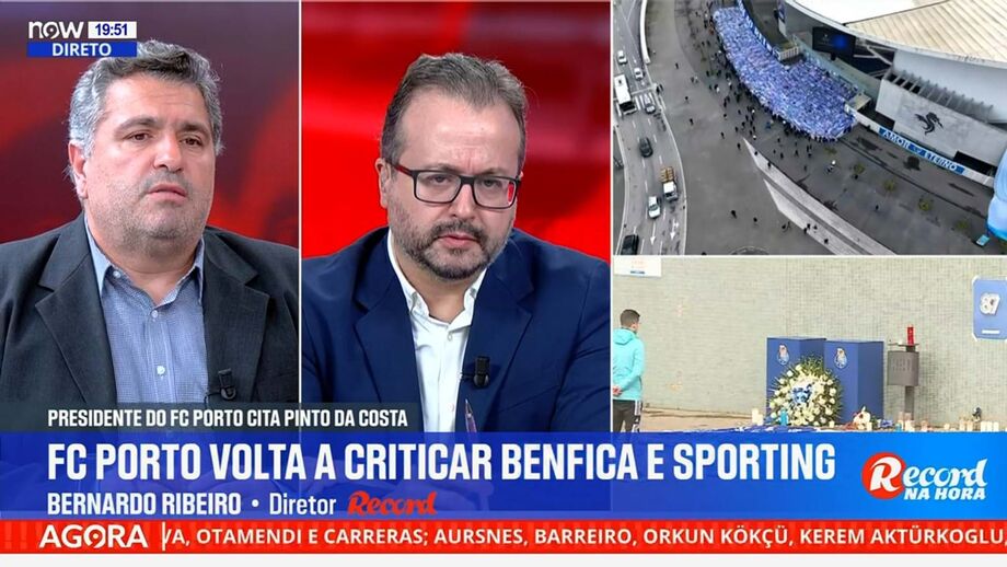 Diretor do Record comentou polémica a envolver os rivais