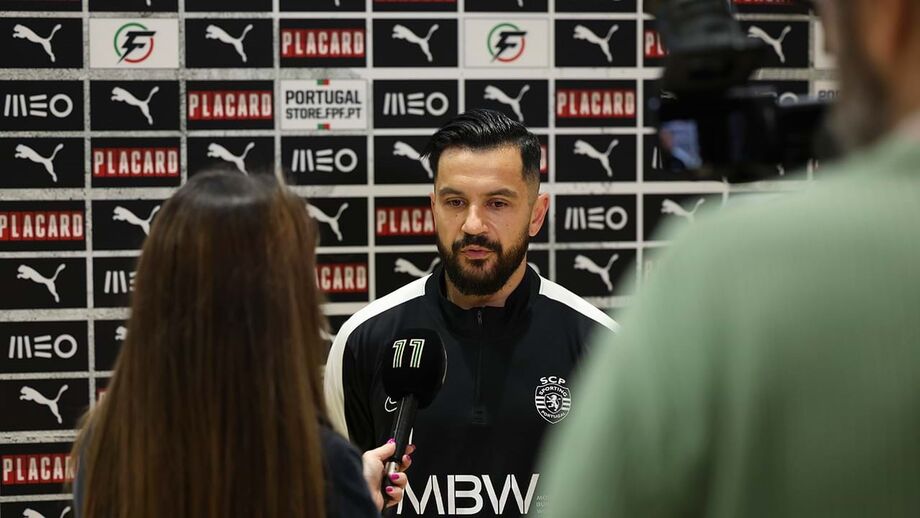 João Matos foi o porta-voz do Sporting 