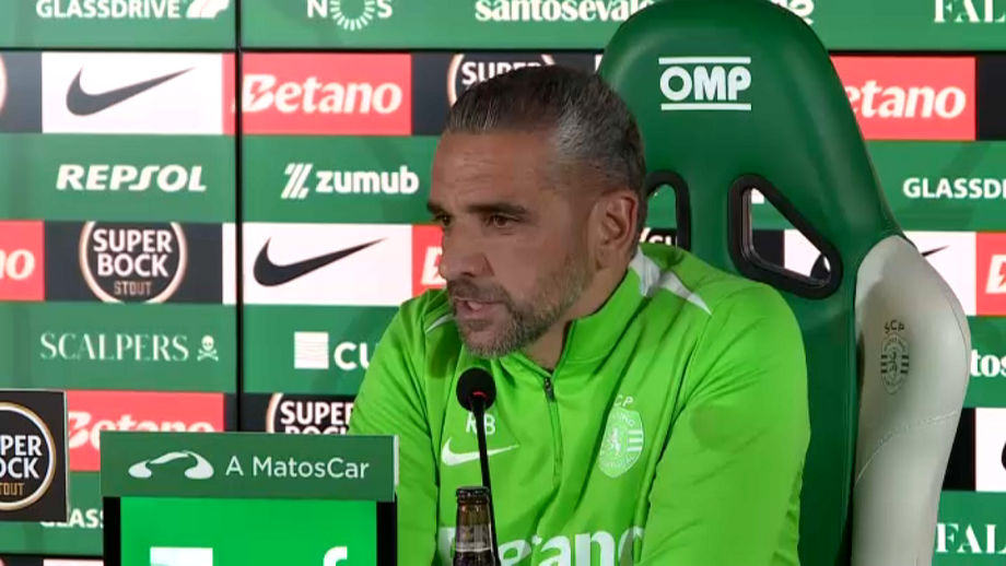 Treinador do Sporting diz estar focado em encontrar soluções... e não problemas ou lamentações