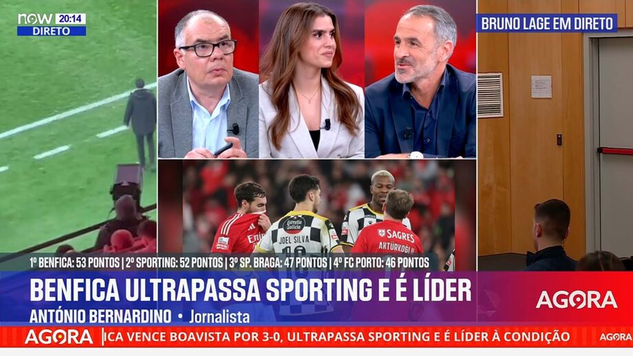 António Bernardino, jornalista, em declarações no programa 'Record na Hora' no Now