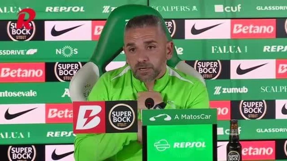 Treinador gosta de ter mais soluções