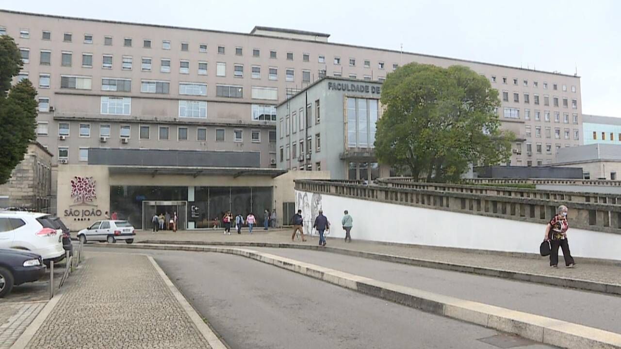 Hospital de São João, no Porto