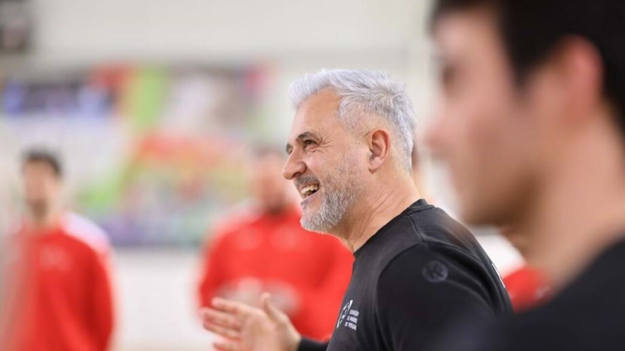 Paulo Pereira, selecionador de andebol