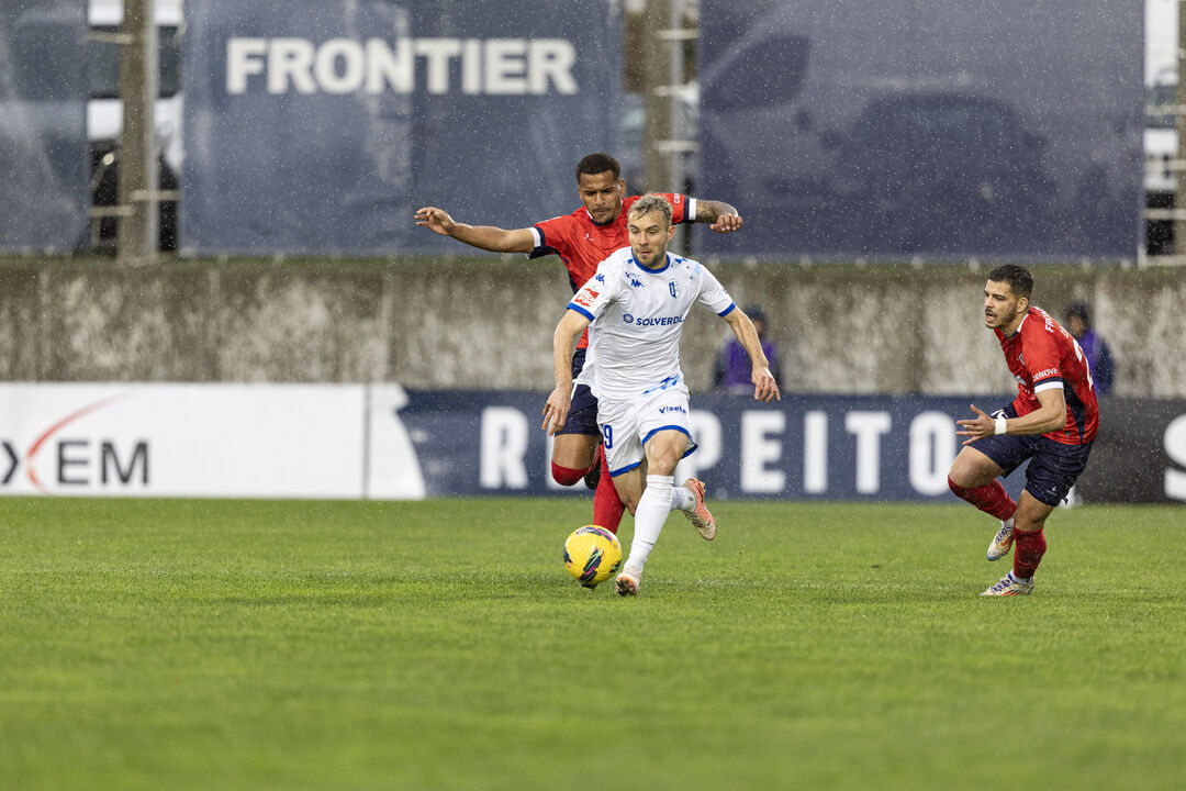 Orest Lebedenko marcou à Oliveirense (1-0)