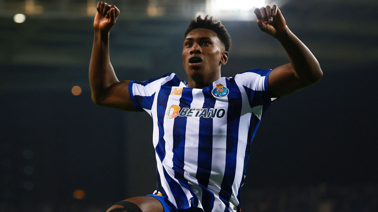 Samu festeja golo do FC Porto