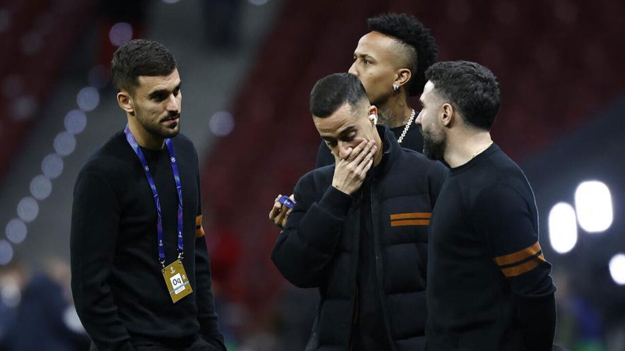 Ceballos falhou duelo no Wanda Metropolitano devido a uma lesão muscular