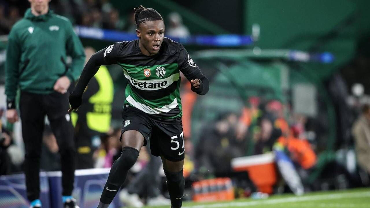 Geovany Quenda no Sporting