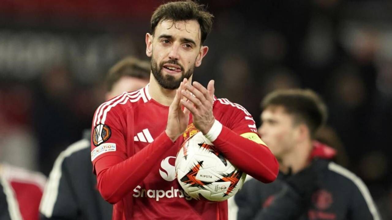 Bruno Fernandes no Manchester United