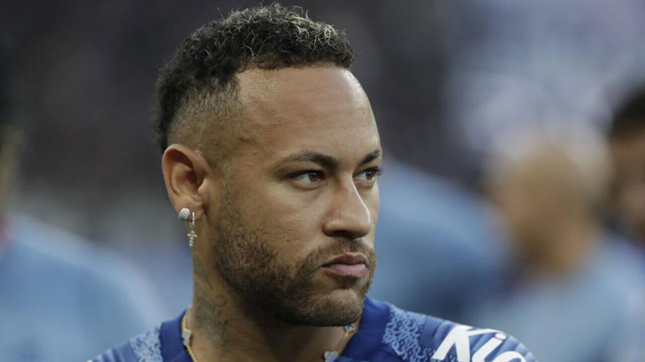 Neymar, jogador do Santos