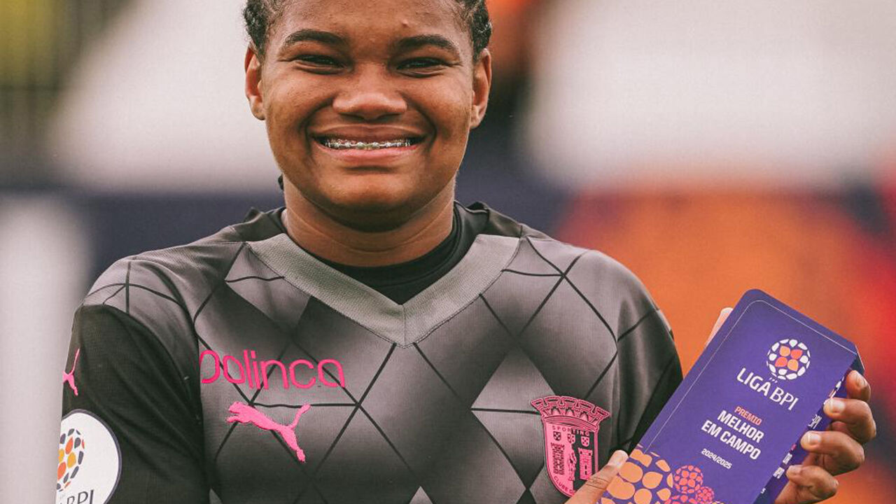 Mylena sabe bem o que quer, no Sp. Braga e na vida