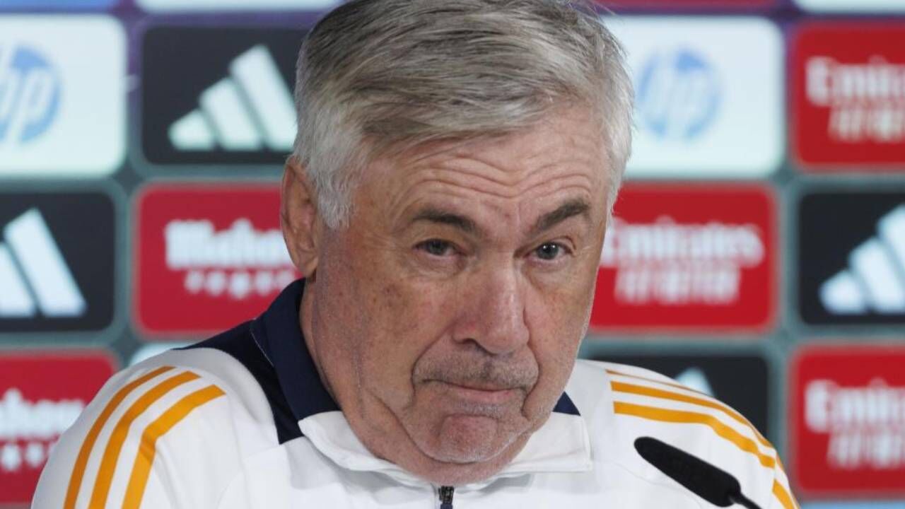 Carlo Ancelotti, treinador do Real Madrid