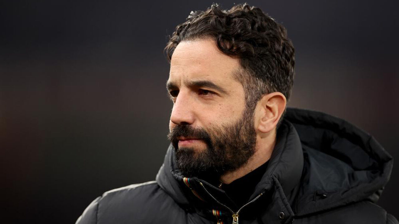 Ruben Amorim, treinador do Manchester United