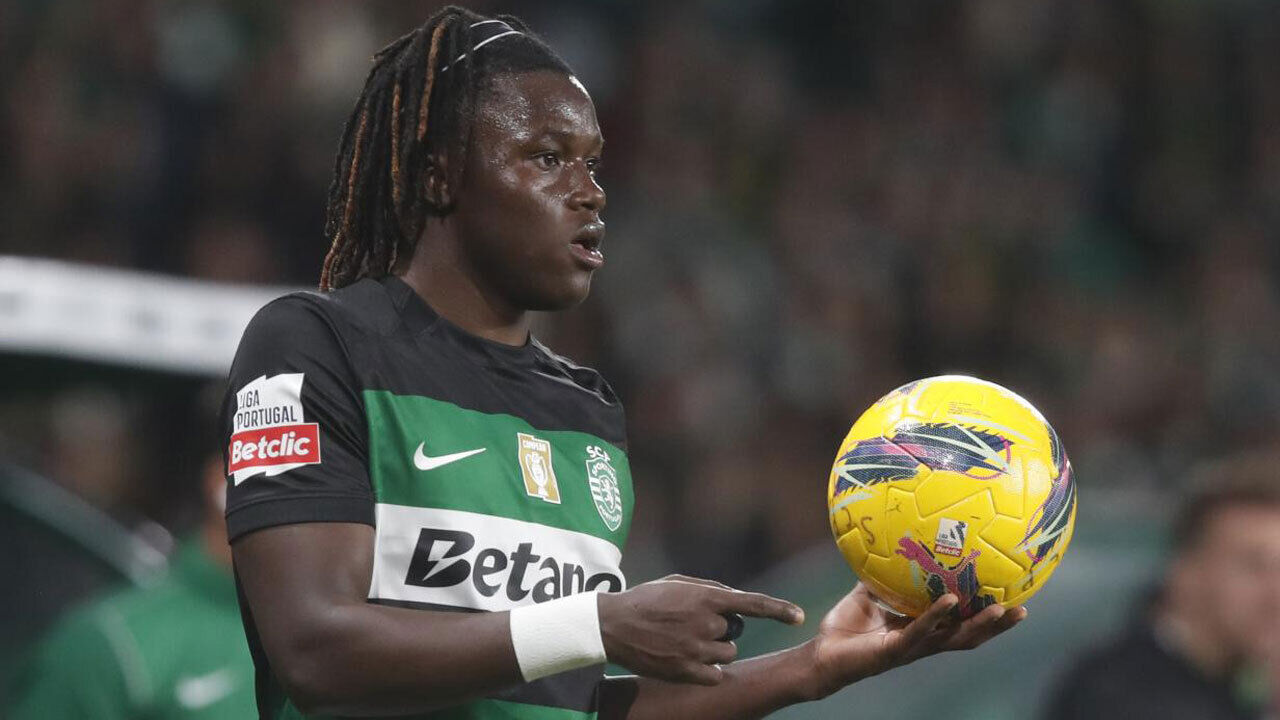 Quenda, jogador do Sporting