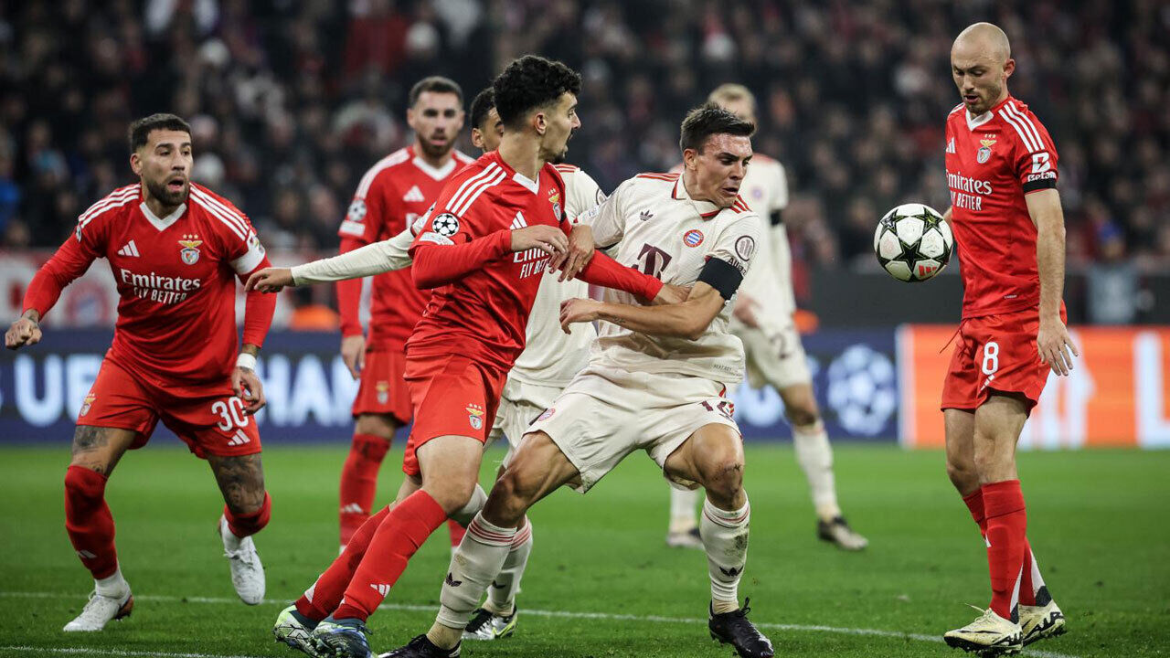 João Palhinha num Bayern-Benfica esta época