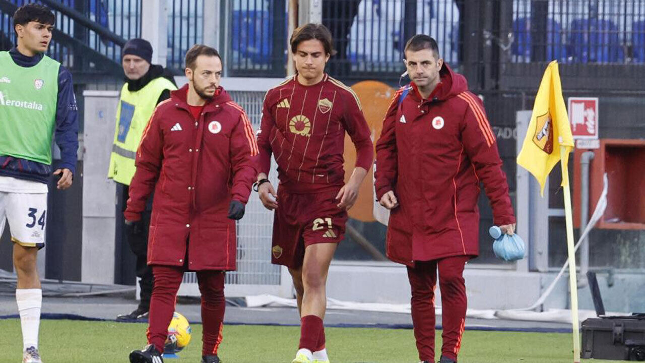 Dybala, jogador da Roma