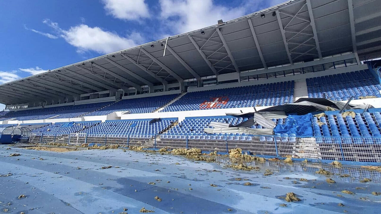 Os estragos no Restelo