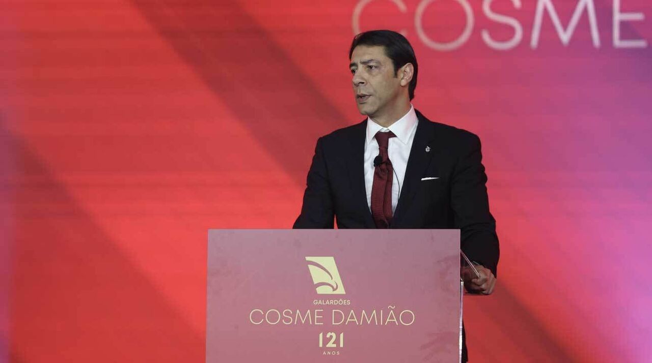 Rui Costa discursa na gala
