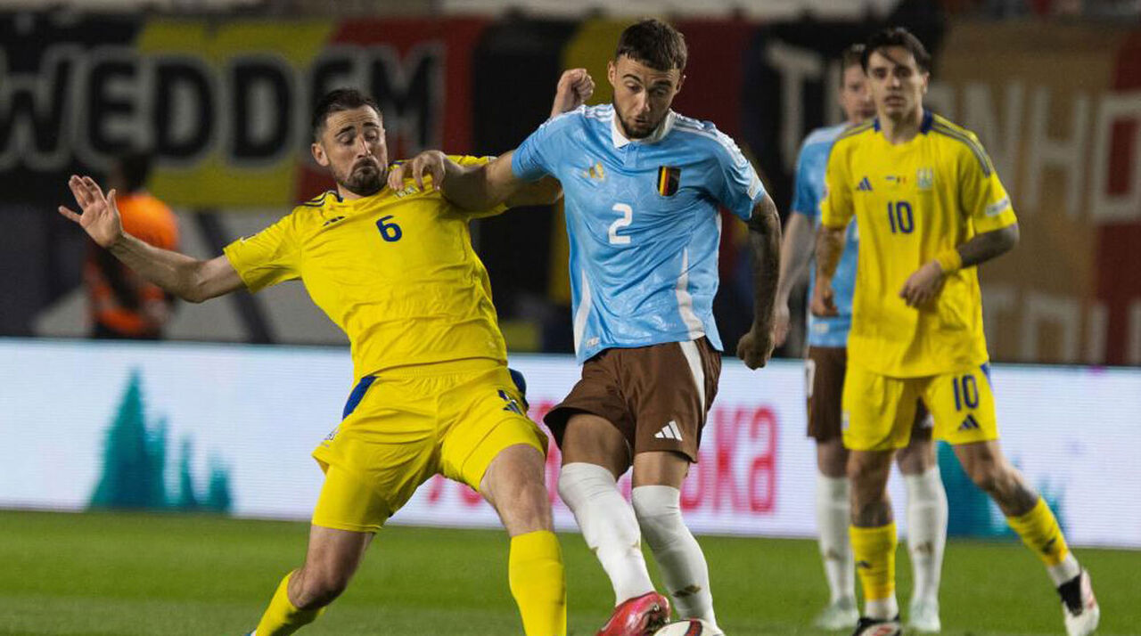 Debast no jogo com a Ucrânia