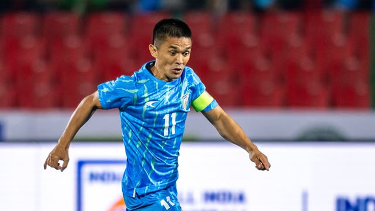 Sunil Chhetri regressa à seleção da Índia e marca contra às Maldivas
